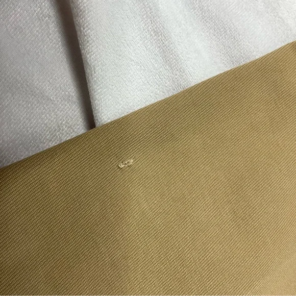 Lauren Ralph Lauren Khaki Twill Pants Horseshoe Charm Size 12 - Picture 11 of 13